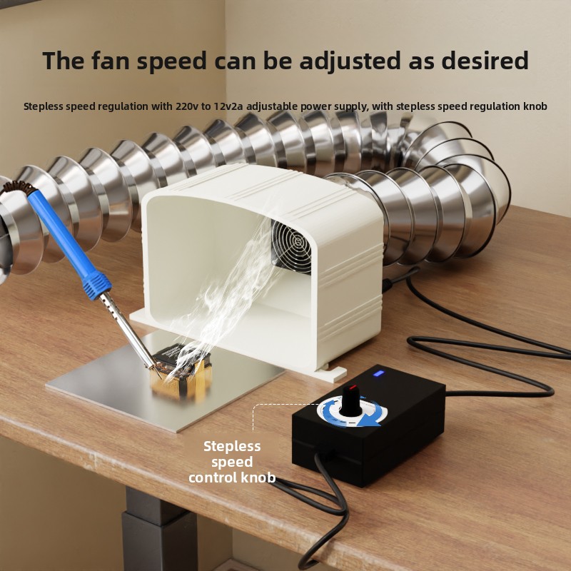 Industrial Laser Fume Extractor - Mocny, kompaktowy odsysacz dymu spawalniczego, biurkowy