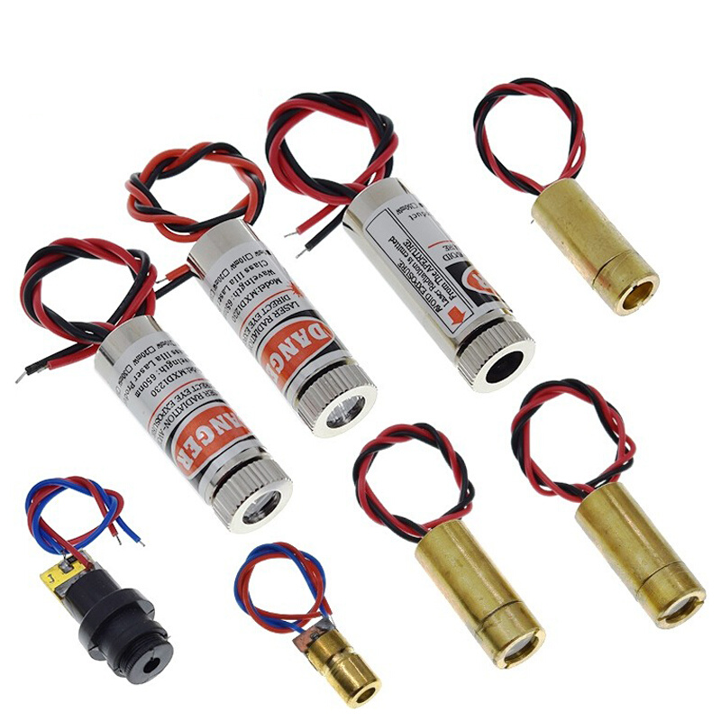 Industrial Laser Line Module - 650nm 5mW Czerwony punkt / linia