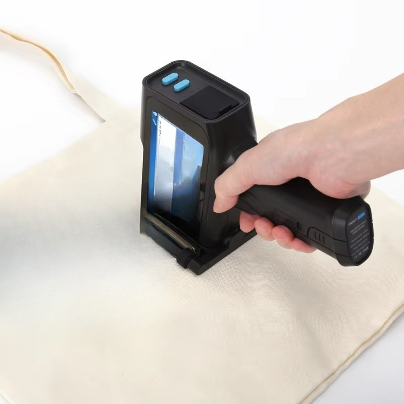 Industrial Handheld Laser Printer - Przenośna drukarka atramentowa z podwójnym laserowym