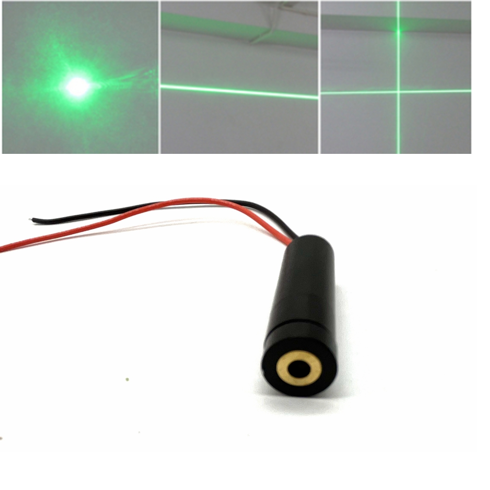 Industrial Laser Line Module - Przemysłowe 515nm 520nm 15mw zielony moduł