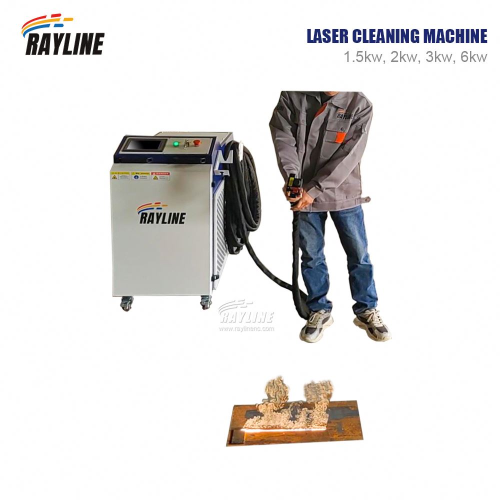 Industrial Laser Rust Removal Machine - Przemysłowa maszyna do czyszczenia laserem 3000W,