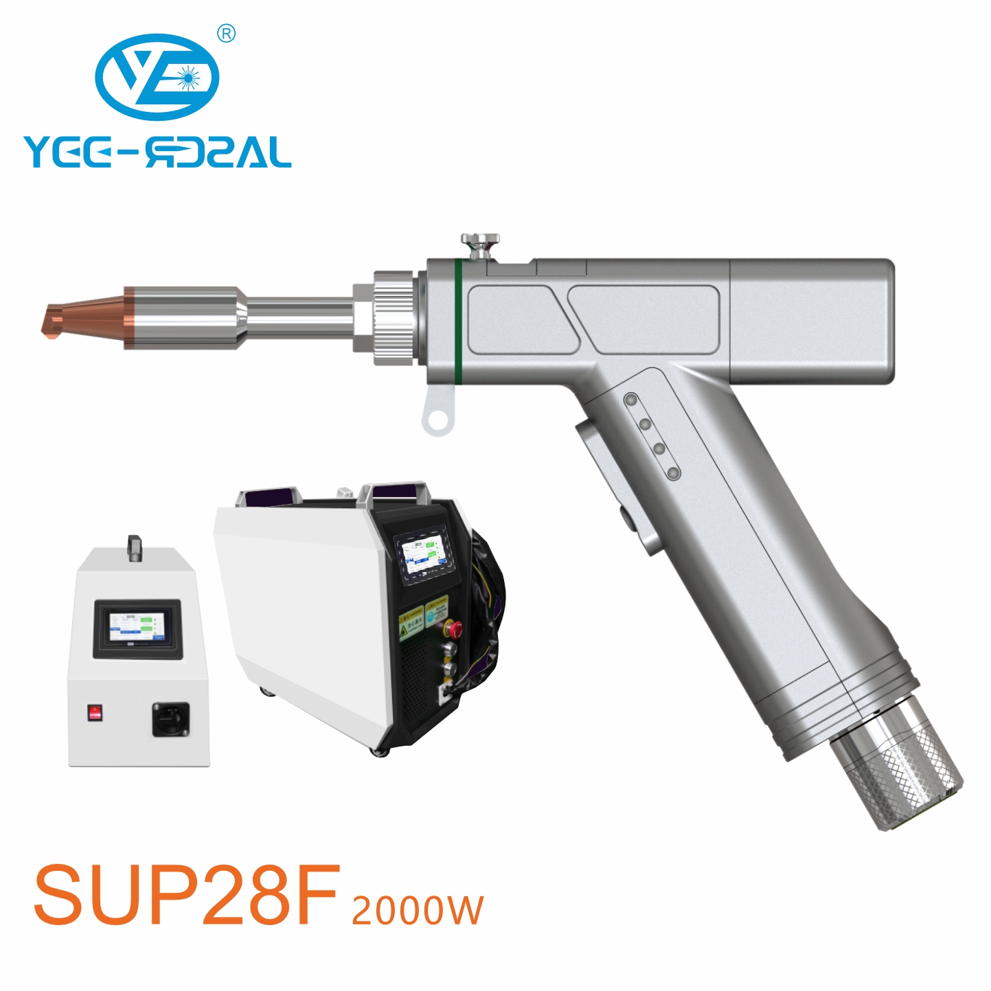Industrial Laser Welding Gun - NOWA Ręczna głowica spawalnicza laserowa chłodzona