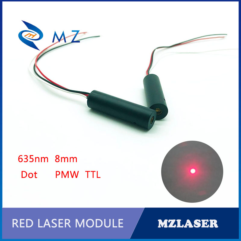 Industrial Applications Of Laser - Moduł lasera przemysłowego sterowany PWM, 8MM,