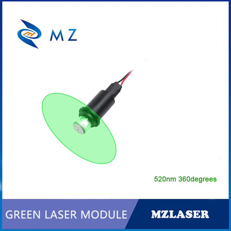 Industrial Laser Line Module - 520nm 360 ° Moduł laserowy zielony