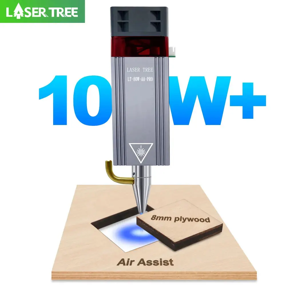 Metal Laser Cutter Head - LASER TREE 10W moc optyczna 80W