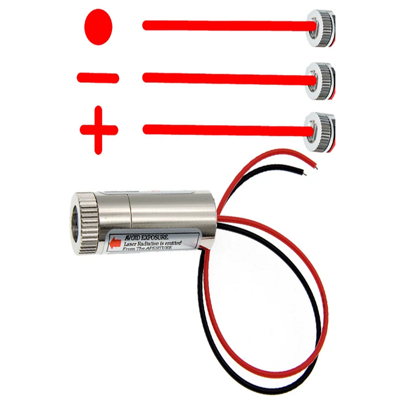 650nm 5mW Red Point / Line / C – Industrial Laser Line Module recenzja i cena
