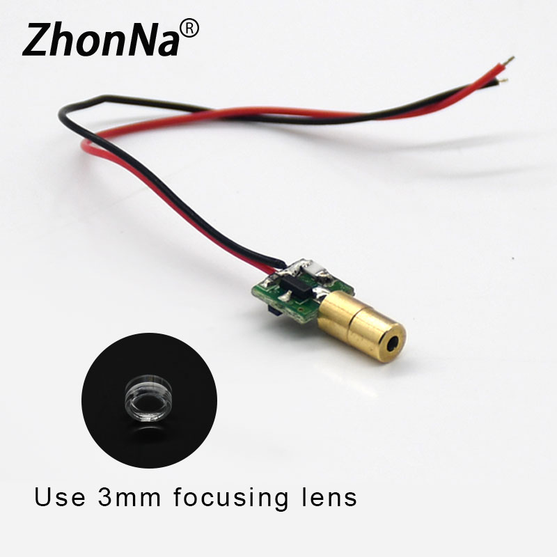 650nm 5mW Czerwony moduł laser – Industrial Laser Line Module recenzja i cena