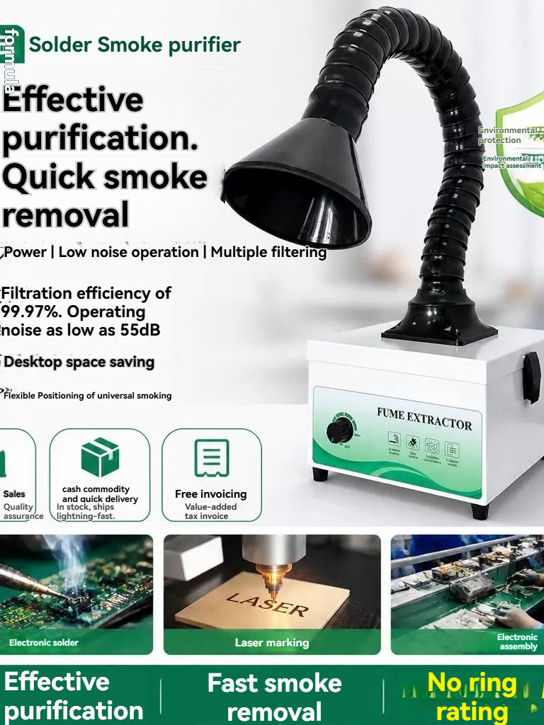 Mini pochłaniacz dymu spowodow – Industrial Laser Fume Extractor recenzja i cena