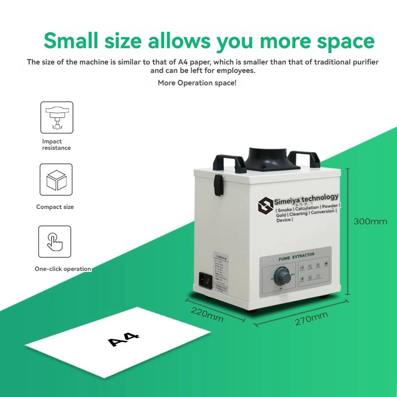 Oczyszczacz powietrza, przemys – Industrial Laser Fume Extractor recenzja i cena