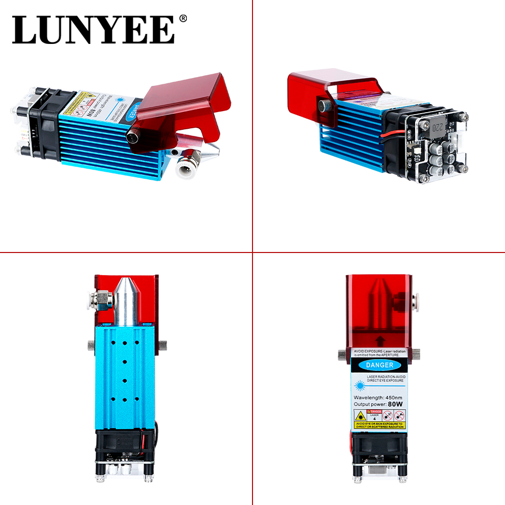 LUNYEE Laser Module 80W 40W Wi – Metal Laser Cutter Head recenzja i cena