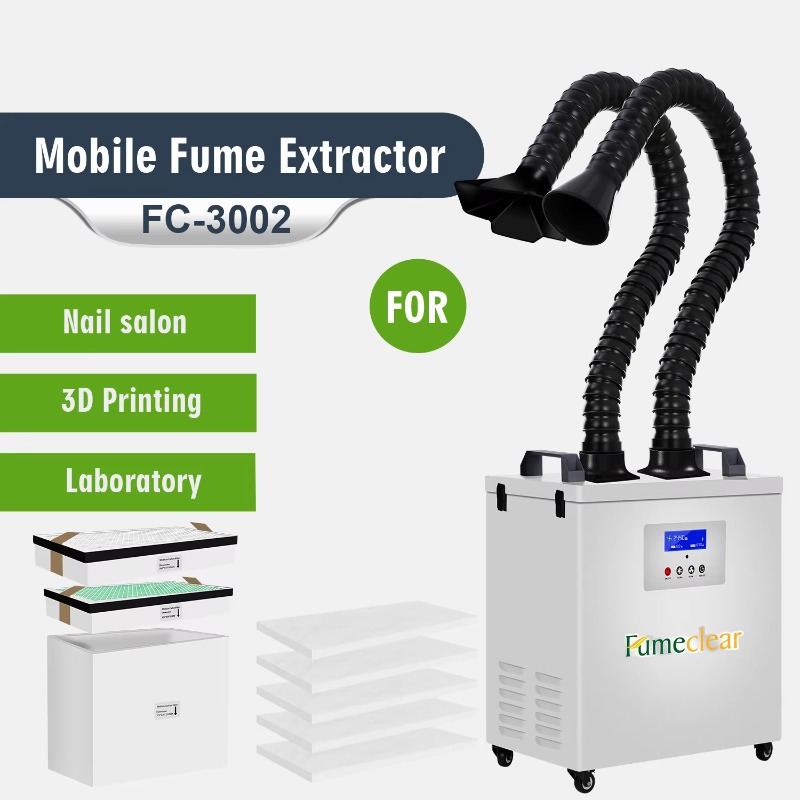 Przenośny odsysacz dymu z cert – Industrial Laser Fume Extractor recenzja i cena