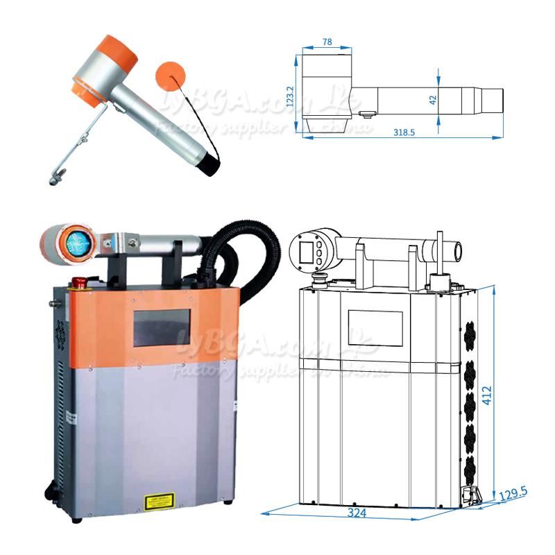 LY-LCG100A 100W Laserowa Maszy – Industrial Laser Rust Removal Machine recenzja i cena