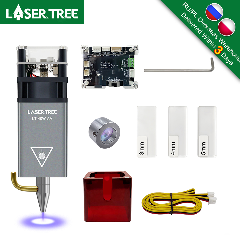LASER TREE 20W 10W 5W Głowica  – Metal Laser Cutter Head recenzja i cena