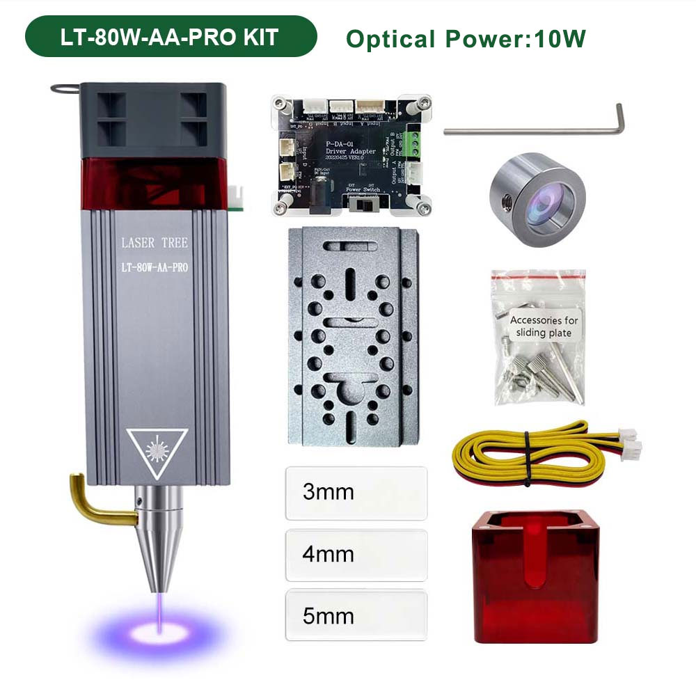 LASER TREE 10W moc optyczna 80 – Metal Laser Cutter Head recenzja i cena