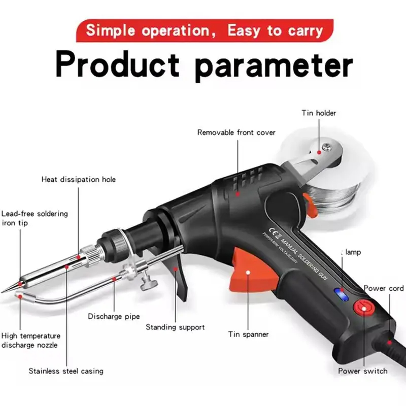 Wielofunkcyjna lutownica, zest – Industrial Laser Welding Gun recenzja i cena